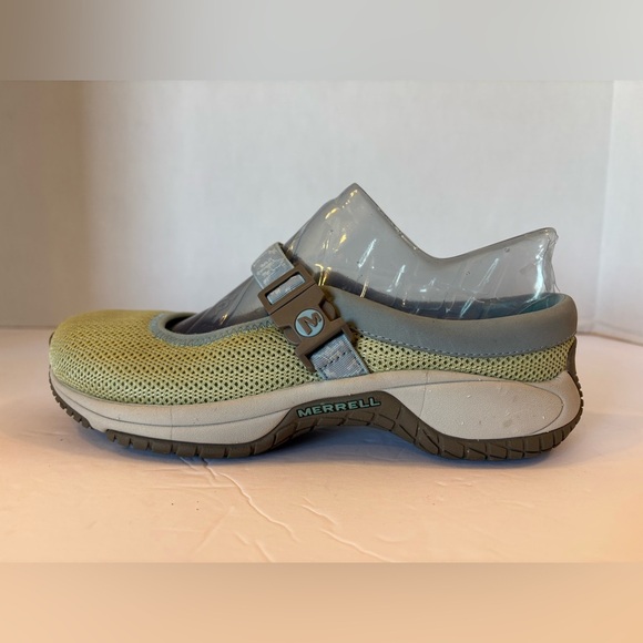 Merrell Encore mint green maryjane ortholite slip on shoes size 6 - Picture 4 of 11